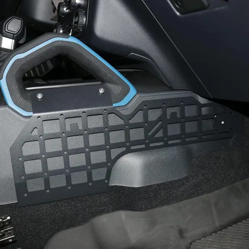 Miniatura 7 de Molle Panel para Ford Bronco 2021 2022 2023 2024 2025 2/4 puertas Accesorios interiores de 2/4 puertas, almacenamiento de consola central