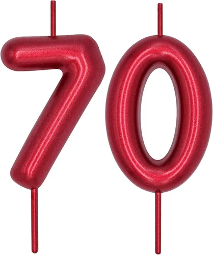 Miniatura 189 de DERVENTA Vela con números de 2.36 pulgadas, decoración perfecta para cumpleaños, brunch, postre, pastel, 1 pieza (número 0 rosa)