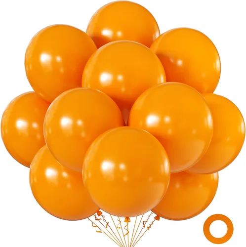 Miniatura 61 de KALOR Globos color morado ceniza de 18 pulgadas, 10 globos de látex mate, globos redondos grandes para bodas, baby shower, fiestas de cumpleaños