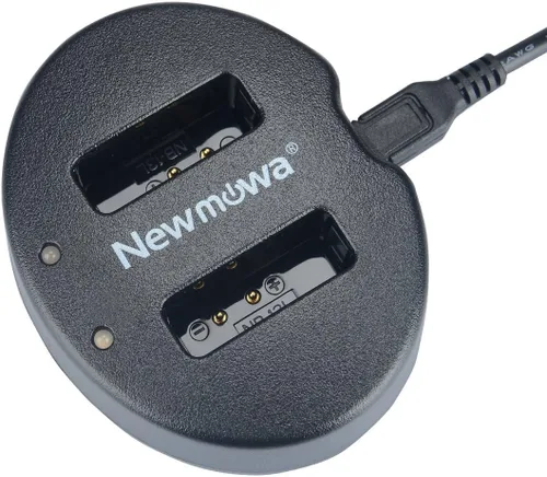 Cargador USB dual NB 13L Newmowa para Canon NB-13L y PowerShot G5X, G7X, G7 X Mark II, G9X, G9 X Mark II, G1 X Mark III, SX620 HS, SX720 HS, SX730 HS