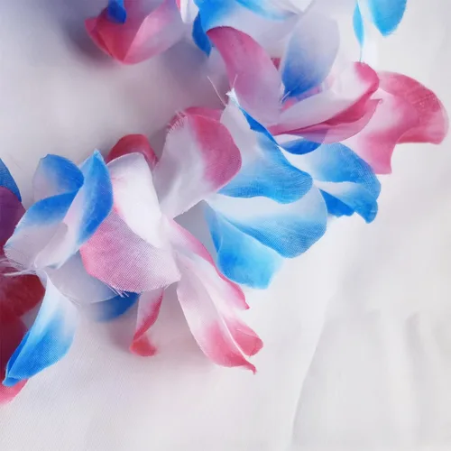 Miniatura 2 de FreshDear 12 unidades de leis hawaianos a granel, leis para fiesta luau, leis hawaianos para adultos, regalos de fiesta en la playa para adultos