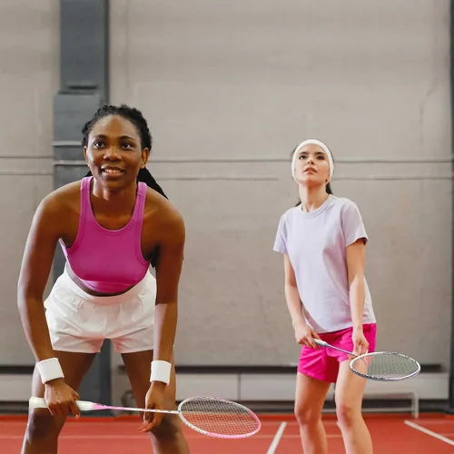 Miniatura 8 de Senston Raqueta de bádminton N80 Raqueta de bádminton de fibra de carbono, sola raqueta de bádminton profesional