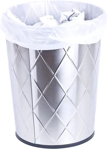 Miniatura 17 de Aluf Plastics Bolsas de basura de 45 galones, 40 x 46 pulgadas, color blanco (paquete de 100), para baño, hogar, oficina y basura ligera, rollos sin