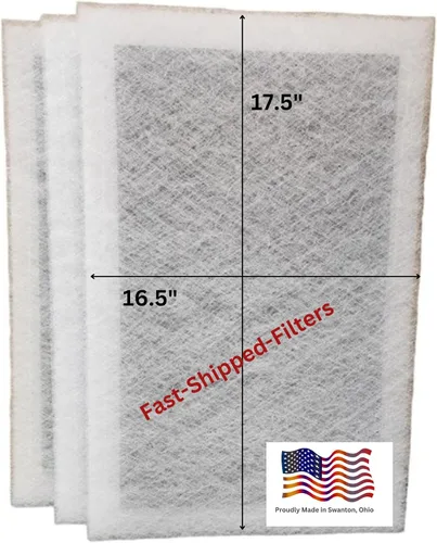 Filtros de envío rápido, paquete de 3 filtros de repuesto de 18 x 20 pulgadas, diseñados para adaptarse al filtro de aire StratosAire Actaul tamaño