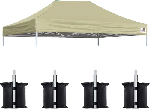 Miniatura 11 de Eurmax USA toldo desplegable de repuesto, cubierta superior para tienda de campaña, armado instantáneo, solo la cubierta superior, 4 bolsas