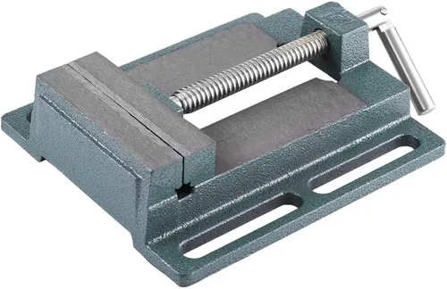 Miniatura 7 de Tornillo de prensa de taladro, 4 "de hierro fundido resistente tamaño de apertura de fresado soporte de banco abrazadera de carpintería máquina