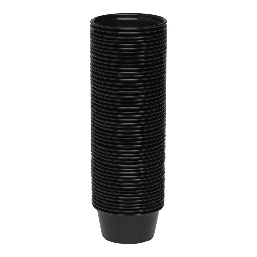 Miniatura 3 de Dixie - Vaso de plástico para porciones de 2 onzas por GP PRO (Georgia-Pacific), negro, PP20BLACK, 2,400