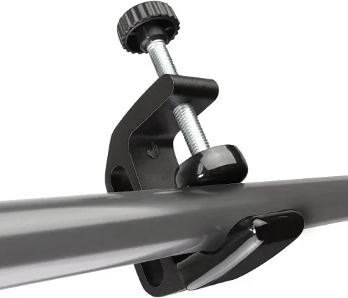 Miniatura 3 de Abrazadera universal de aluminio con abrazadera en C Soporte de montaje de escritorio con rosca de 1/4" y 3/8" Negro (paquete de 4)