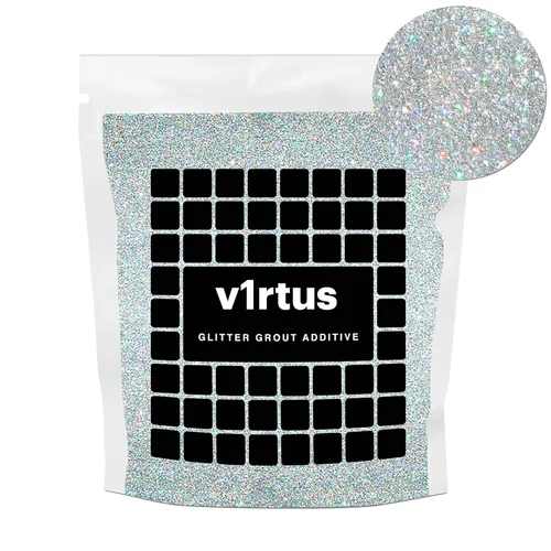Miniatura 10 de Aditivo de lechada negra con purpurina de 3.53 onzas Brillo de lechada para añadir brillo a los azulejos de cocina y baño Mejora tus proyectos
