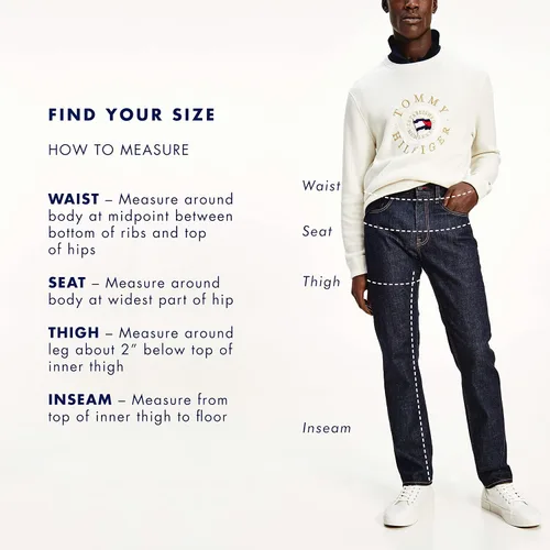 Miniatura 4 de Tommy Hilfiger Jeans elásticos de corte recto para hombre