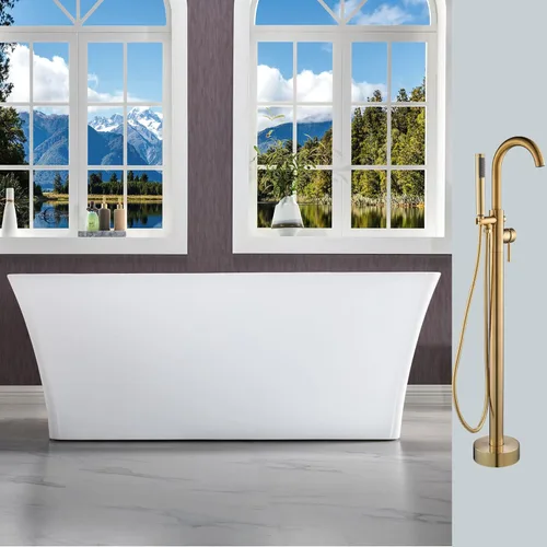 Miniatura 17 de WOODBRIDGE BTA1509-MB-Drain &O+ F0006MBRD BAÑERA, NEGRO MATE Mate negro