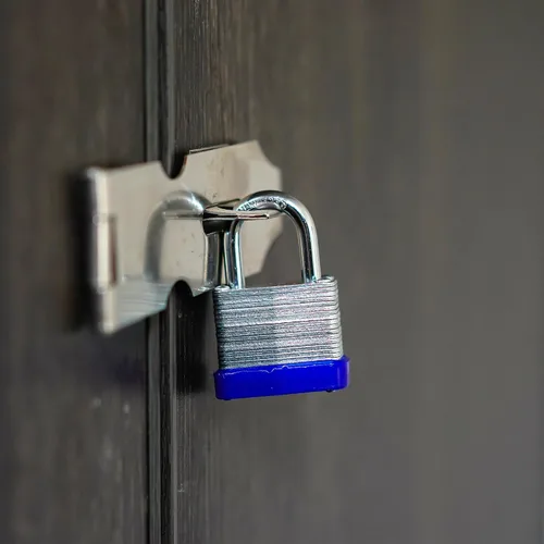 Miniatura 7 de Candado de acero laminado con las mismas llaves para caja de herramientas de casillero de gimnasio, almacenamiento de cobertizo, con llave similar