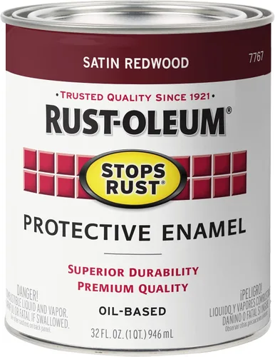 Miniatura 16 de Rust-Oleum 7777730 Stops Rust Pintura con Brocha, Media Pinta, Negro Satinado