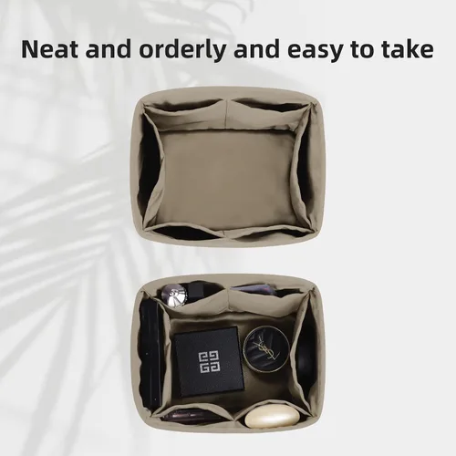 Miniatura 5 de DGAZ Organizador de bolsos suave y sedoso, seda, bolso de lujo en moldeadores de bolsas, mujer, se adapta a picotina 1822 bolsas