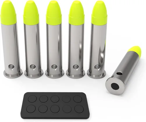 Miniatura 21 de Artemis Tapas de Seguridad Rondas de Entrenamiento Simuladas Reutilizables Múltiples Estilos con Peso Cercano al Real para Práctica de Fuego en Seco