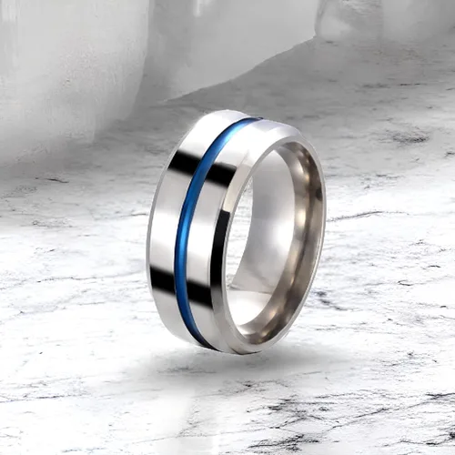 Miniatura 4 de Inscool Stainless Steel Decorative Rings for Men and Women