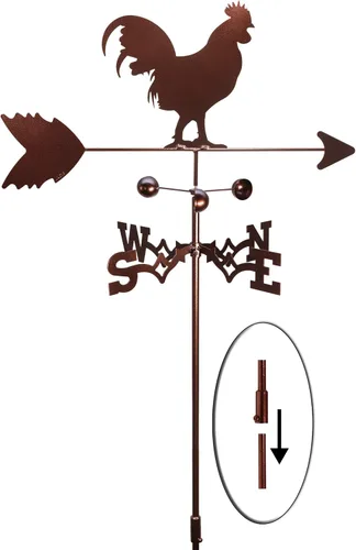 Miniatura 5 de Swen Products Veleta de Gallo (montaje de techo incluido)