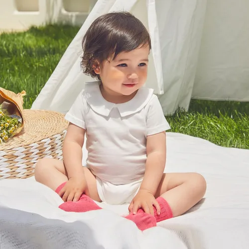 Miniatura 154 de pureborn Mameluco de algodón súper suave para bebés niños y niñas de 0 a 24 meses