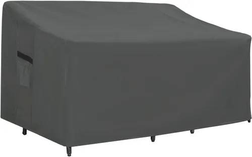Miniatura 15 de ABCCANOPY Funda para silla de patio, apilable, impermeable, para exteriores, duradera, resistente a los rayos UV, de poliéster, funda para muebles