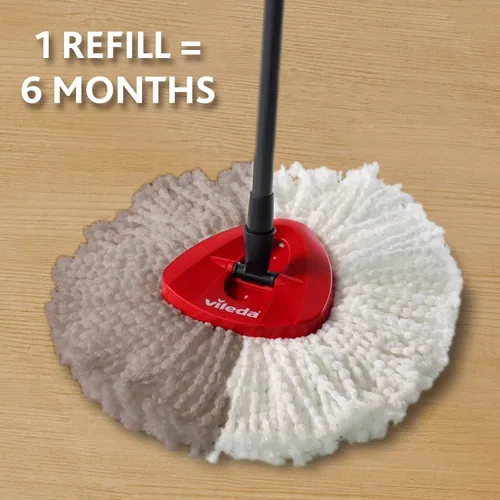 Miniatura 3 de Vileda EasyWring and Clean Turbo Classic - Cabezal de recambio para mopa de microfibra