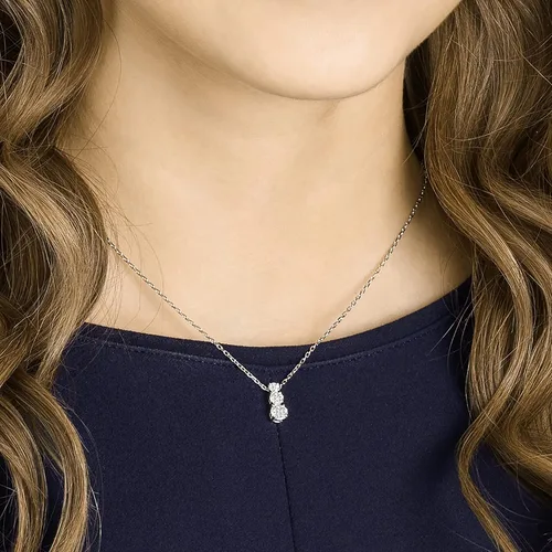 Miniatura 5 de Swarovski Atract Trilogy - Colección de joyas de collar y aretes de cristal cristal