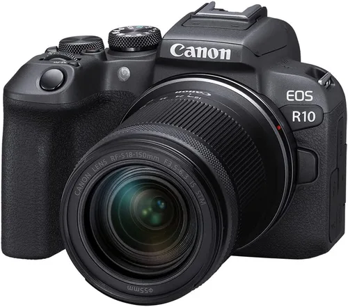 Miniatura 10 de Kit de creador de contenido Canon EOS R10, cámara sin espejo para vlogging con lente RF-S18-45mm F4.5-6.3 IS STM, trípode y micrófono estéreo