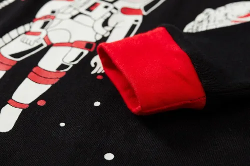 Miniatura 5 de Akyzic Pijamas de planeta para niños pequeños, dinosaurio, algodón, para niños, camión, 2 piezas, tren, ropa de dormir, conjunto de ropa de dormir