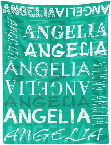 Miniatura 35 de Manta de bebé personalizada con nombre, manta personalizada con nombre, manta personalizada para adultos, niños, cumpleaños, Navidad, Día