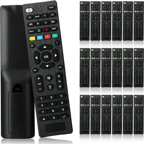 Miniatura 8 de Paquete de 1 control remoto universal de repuesto compatible con todos los Smart TV LED, LCD, HDTV, serie 3D, para motel, hotel, hogar de ancianos