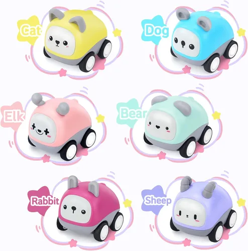 Miniatura 8 de Vehículo de camión 7 en 1 para niños pequeños de 2 a 4 años, auto de unicornio con luces y música, juguetes para niñas de 2 a 4 años, juguetes