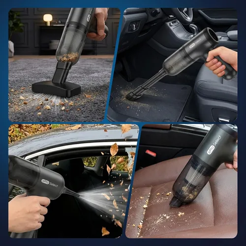 Miniatura 2 de Apical Life EV1395 Aspiradora inalámbrica de mano - 75W 12000Pa de succión fuerte, tiempo de funcionamiento de 14-24 minutos, recipiente de polvo