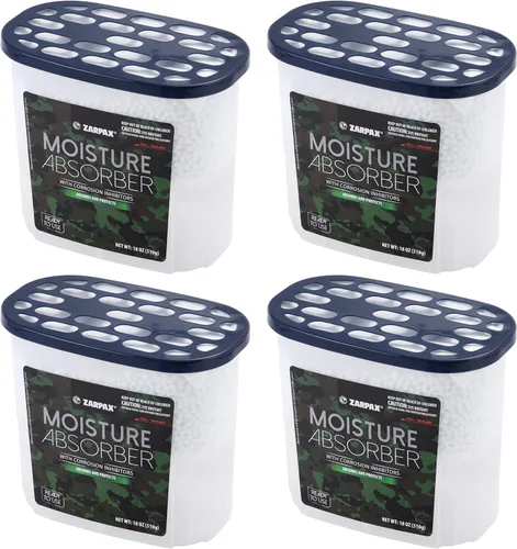 Miniatura 17 de Zarpax - Absorbente de Humedad con Algodón Fresco 10.5 oz/300g Elimina la Humedad, la Condensión y la Umbría Absorbente de Olores con Fragancia