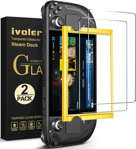 Miniatura 13 de ivoler Paquete de 3 protectores de pantalla grabados antirreflejos para ASUS ROG Xbox Ally/ROG Xbox Ally X Handheld 2025, vidrio templado