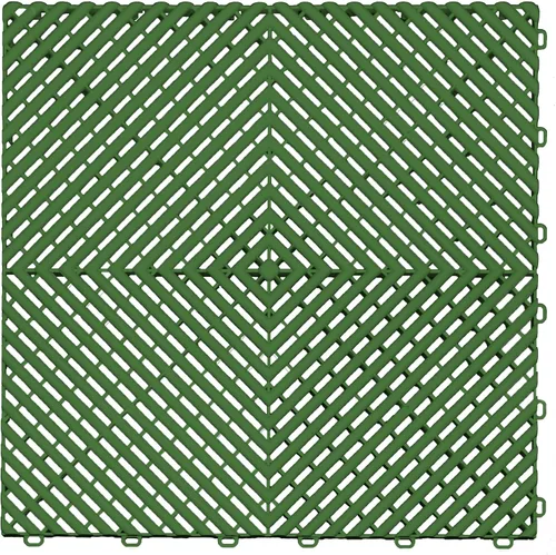 Miniatura 12 de Swisstrax Ribtrax PRO Azulejos Entrelazados para Piso de Garaje, 15.75 x 15.75 Pulgadas, Negro Azabache, Juego de 24 Piezas