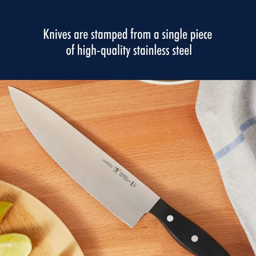 Miniatura 5 de HENCKELS Statement Razor-Sharp - Juego de cuchillos de chef de 2 piezas, diseño alemán informado por más de 100 años de maestría, negro/acero