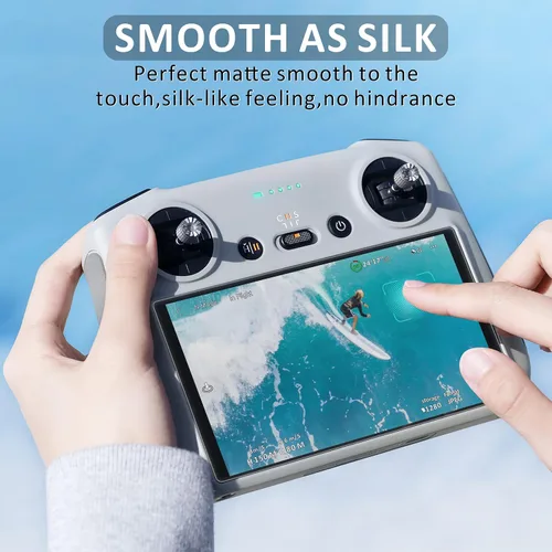 Miniatura 6 de Ambison [Paquete de 2] DJI Mini 5/4 Pro Protector de pantalla de vidrio mate, antirreflejo/suave como la seda/HD transparente compatible con DJI