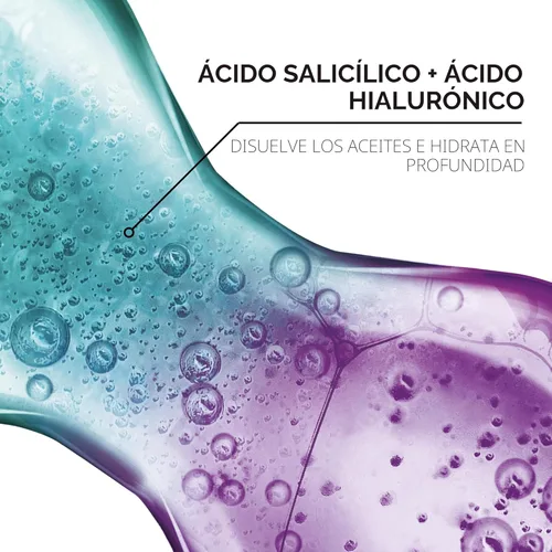 Miniatura 4 de L'Oreal Paris Elvive Hyaluron + Pure - Juego de champú y acondicionador clarificante y acondicionador rehidratante con ácido salicílico y ácido