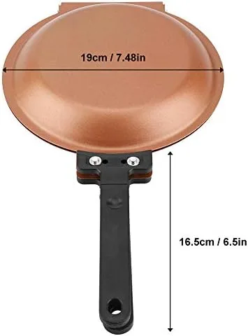 Miniatura 5 de Plegable Tortilla Pan Torta Pan Panqueques Máquina de pastelería Desayuno Utensilios de cocina Herramientas para hornear DIY Pastel redondo Pan