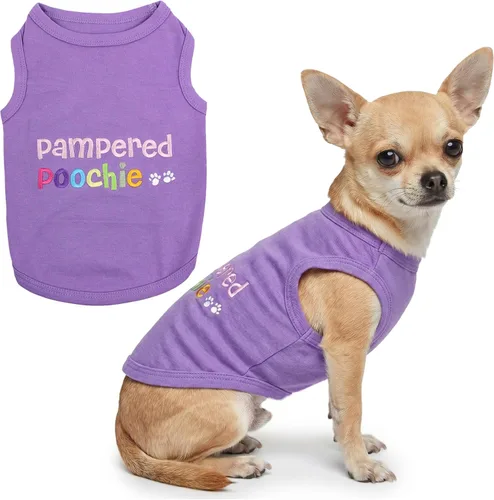 Miniatura 18 de Parisian Pet - Camiseta bordada para perros y gatos, con texto en inglés Sexy and I Know It, XS Sexy y lo sé