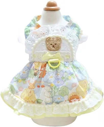 Miniatura 36 de Moda Vestido de Princesa de Chifón para Perro Dulce Cachorro para Perro EXTRAL Pequeño y Perro Pequeño Rosa M