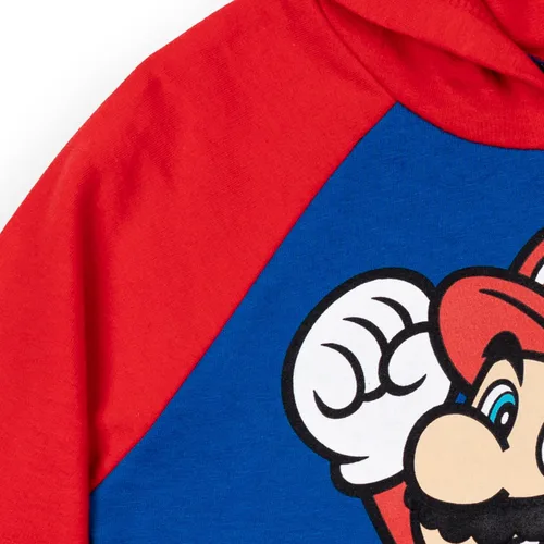 Miniatura 4 de SUPER MARIO Sudadera con capucha de forro polar de manga larga para bebésniños pequeños