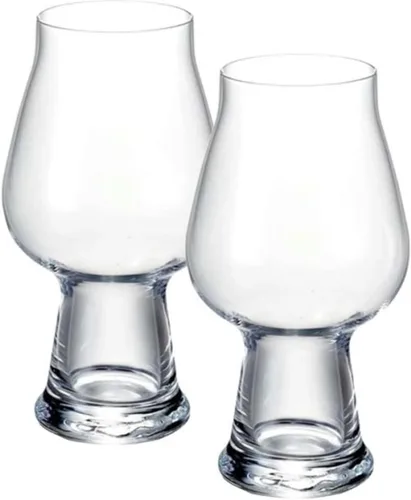 Miniatura 11 de Luigi Bormioli Birrateque - Vasos de cerveza de sidra de 17 onzas (juego de 2) – Vasos de cerveza artesanales para sidra, sidra dura, sidra