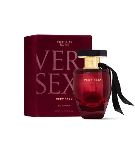 Victoria's Secret Eau de Parfum muy sexy, notas de orquídea vainilla, clementina bañada por el sol y mora silvestre, perfumes para mujer (1.7 oz)