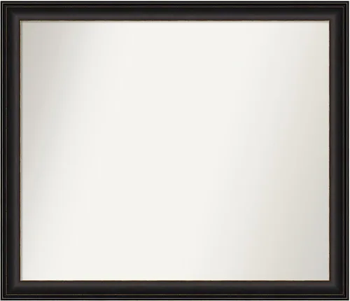 Miniatura 40 de Amanti Art Espejo de baño de bronce para sobre el fregadero, 24 x 24 pulgadas, espejo cuadrado de bronce Lara para tocador, marco de madera