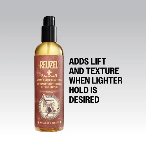 Miniatura 5 de Reuzel - Tónico de aseo en laca para el cabello, fragancia sutil de manzana, menta, perfecto para secado, ideal para volumen, elevación y textura