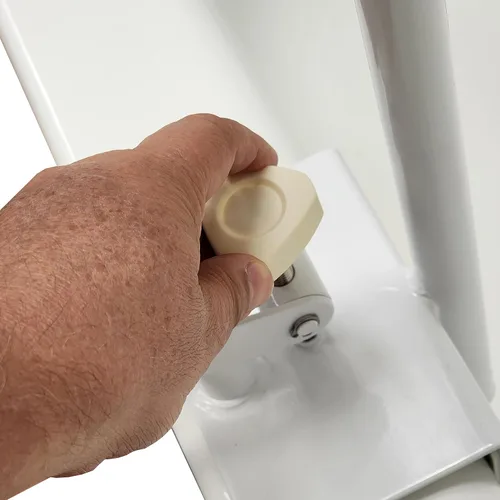 Miniatura 8 de Carex Riel blanco para bañera, barras de agarre para baño, bañeras y duchas, barandilla de agarre lateral y soporte, mango de ducha y abrazaderas