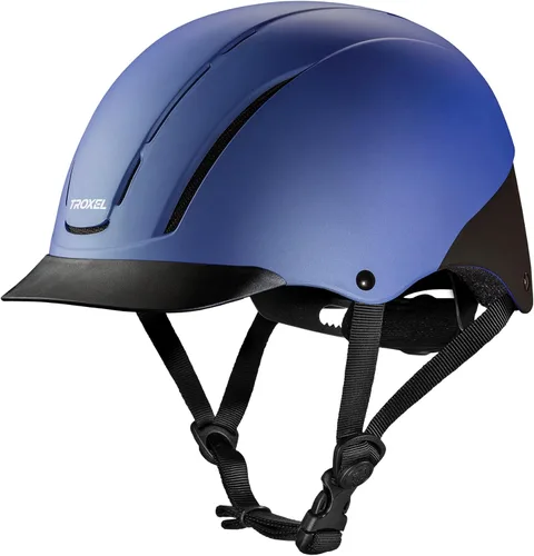 Miniatura 7 de Troxel Spirit - Casco de equitación de cobertura completa, diseño ajustable de perfil bajo, equipo de equitación de seguridad Negro