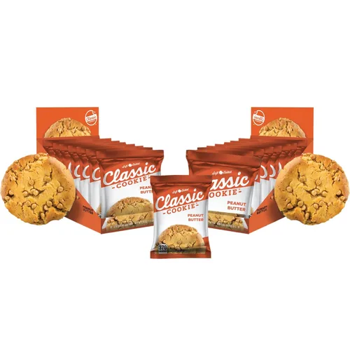 Miniatura 28 de Galletas Classic Cookie suaves horneadas con relleno de crema y galleta, hechas con chips de crema blanca Hershey's® Premier, 2 cajas, 16 galletas