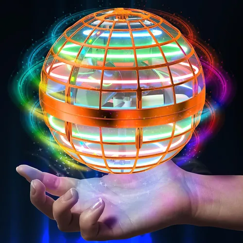 Miniatura 8 de AMERFIST Juguete de bola de orbe volador 2025, globo cósmico, boomerang, bola flotante, fidget spinner galáctico, órbita de dron de mano, juguetes