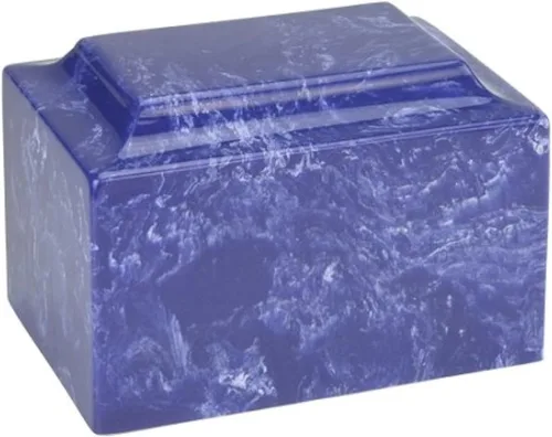 Miniatura 20 de Verde Classic - Mármol cultivado por Mackenzie Vault para urnas Silverlight, urna de cremación verde para cenizas, tamaño adulto, entierro